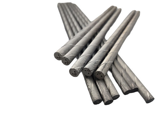 พื้นผิวดิน ปลาย Tungsten Carbide สต๊อปหมุนสับกับหลุมเย็น HRA 81.5-95 สําหรับการแปรรูปแม่นยํา