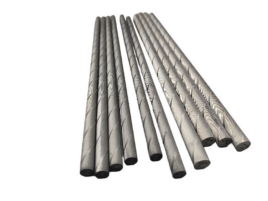 พื้นผิวดิน ปลาย Tungsten Carbide สต๊อปหมุนสับกับหลุมเย็น HRA 81.5-95 สําหรับการแปรรูปแม่นยํา